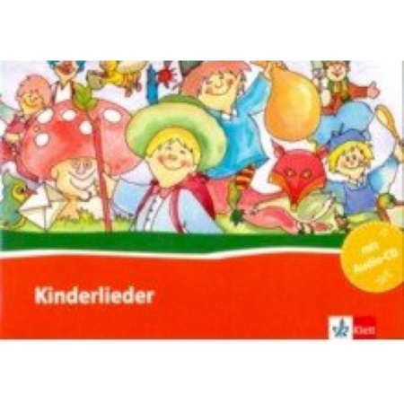 Изучение языков, книга Kinderlieder + CD