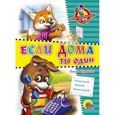 Книги, книга Школа безопасности. Если дома ты один