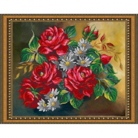 Классика, современная литература, книга «Светлица» рисунок на ткани для вышивания бисером К-106 «Палитра лета» 48x38 см