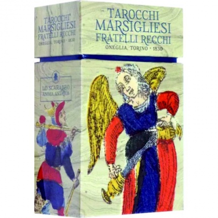 Гадания, толкования снов, книга Таро Марсельское Фрателли Рекки