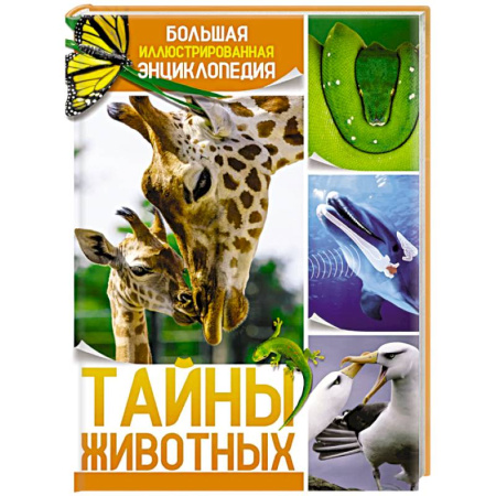 Познавательная литература, книга Тайна животных. Большая иллюстрированная энциклопедия