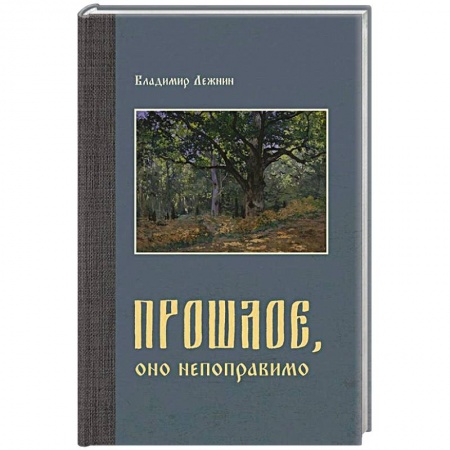 Публицистика, книга Прошлое, оно непоправимо