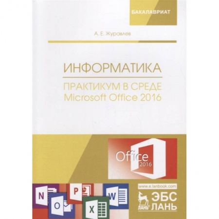 Компьютеры и программы, книга Информатика. Практикум в среде Microsoft Office 2016. Учебное пособие