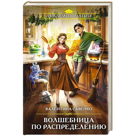 Фантастика, фэнтези, книга Волшебница по распределению