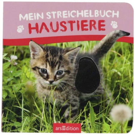 Изучение языков, книга Mein Streichelbuch Haustiere