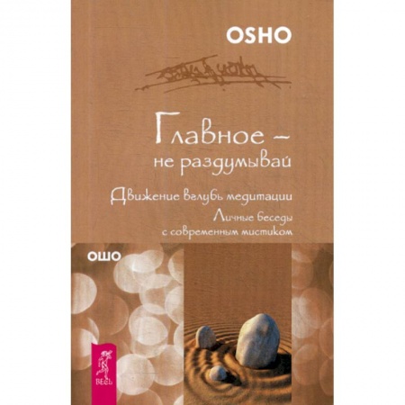 Йога и другие духовные практики, течения, книга Главное - не раздумывай. Движение вглубь медитации