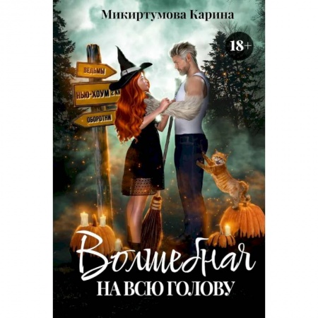 Фантастика, фэнтези, книга Волшебная на всю голову