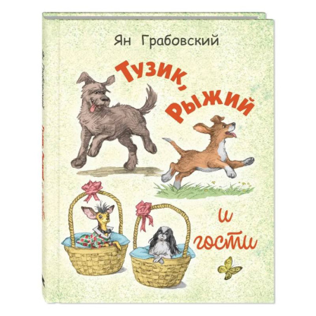 Проза для детей, книга Тузик, Рыжий и гости