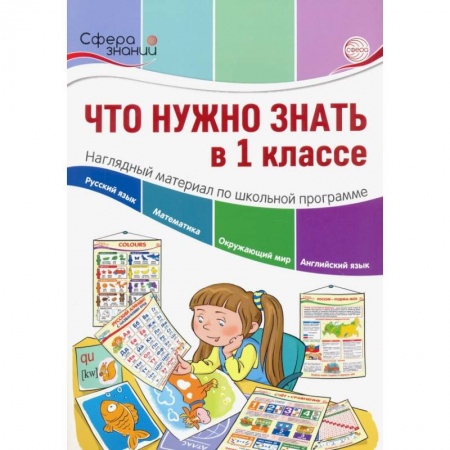 Дошкольникам, книга Что нужно знать в 1 классе