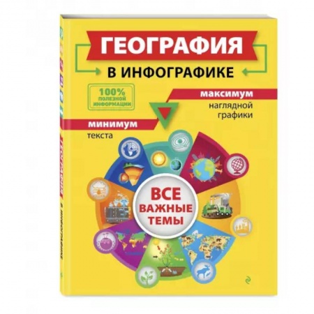 Школьникам и абитуриентам, книга География в инфографике