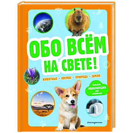 Познавательная литература, книга Обо всем на свете! Большая энциклопедия для маленьких