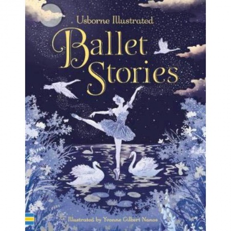 Изучение языков, книга Illustrated Ballet Stories