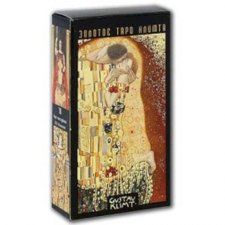 Книги, книга Золотое Таро Климта (руководство+карты)