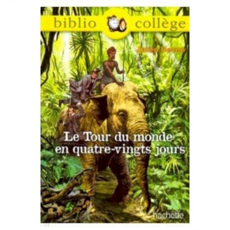 Изучение языков, книга Tour du monde en 80 jour