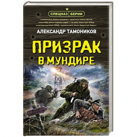 Детективы, триллеры, книга Призрак в мундире