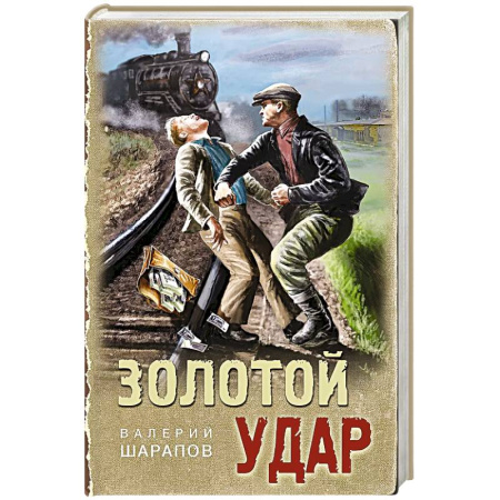 Детективы, триллеры, книга Золотой удар