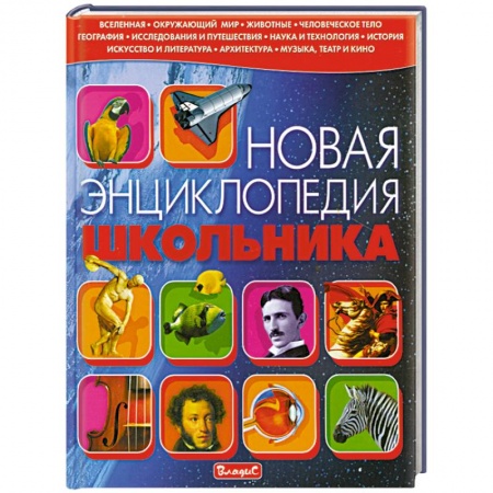 Книги, книга Новая энциклопедия школьника