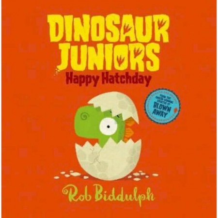 Изучение языков, книга Dinosaur Juniors: Happy Hatchday
