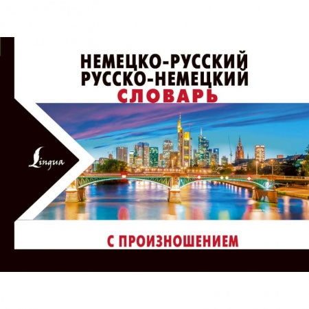 Изучение языков, книга Немецко-русский русско-немецкий словарь с произношением