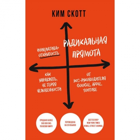Менеджмент, книга Радикальная прямота. Как управлять не теряя человечности