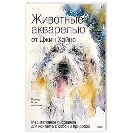 Рисование, живопись, книга Животные акварелью от Джин Хэйнс. Медитативное рисование для контакта с собой и природой