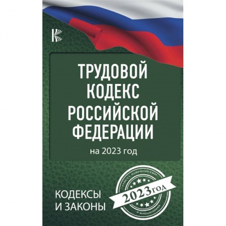 Общественные и гуманитарные науки, книга Трудовой Кодекс Российской Федерации на 2023 год