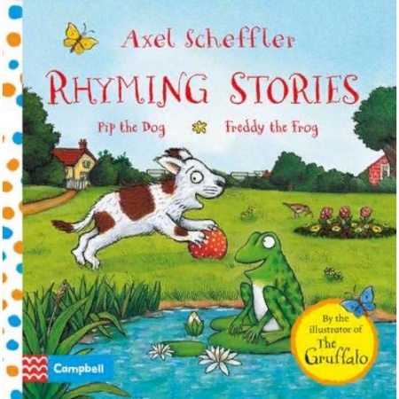 Изучение языков, книга Rhyming Stories. Pip the Dog and Freddy the Frog