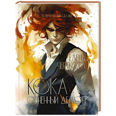 Фантастика, фэнтези, книга Кока. Огненный демон