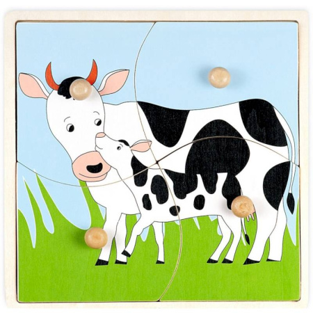 Корова с теленком