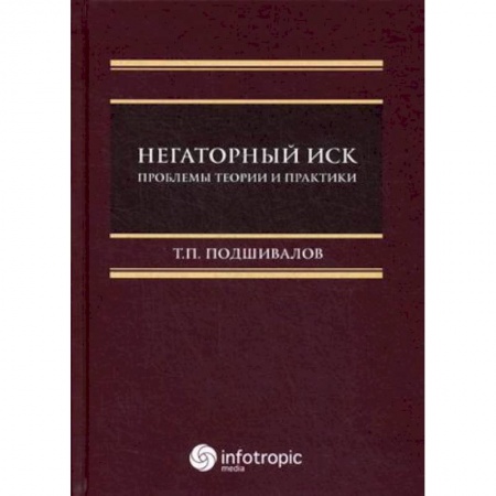 Общественные и гуманитарные науки, книга Негаторный иск. Проблемы теории и практики