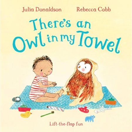 Изучение языков, книга There's an Owl in My Towel. Board book