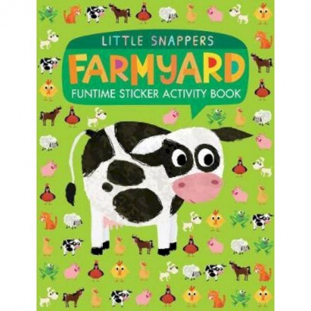 Изучение языков, книга Farmyard. Funtime Sticker Activity Book