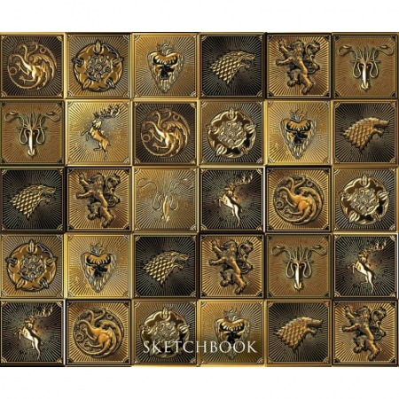 Развлечения. Праздники. Юмор, книга Скетчбук. Игра Престолов. Гербы домов