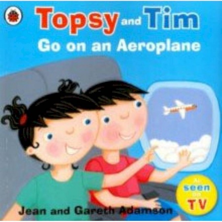 Изучение языков, книга Topsy and Tim: Go on an Aeroplane (PB)