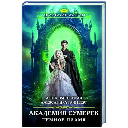 Фантастика, фэнтези, книга Академия сумерек. Темное пламя