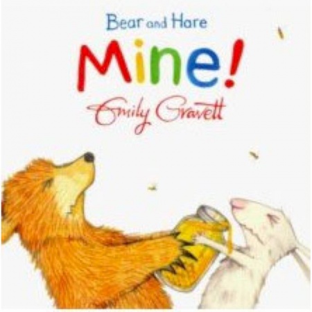 Изучение языков, книга Bear and Hare: Mine! (board book)