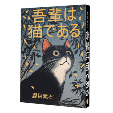 Классика, современная литература, книга Wagahai wa neko de aru = Ваш покорный слуга кот