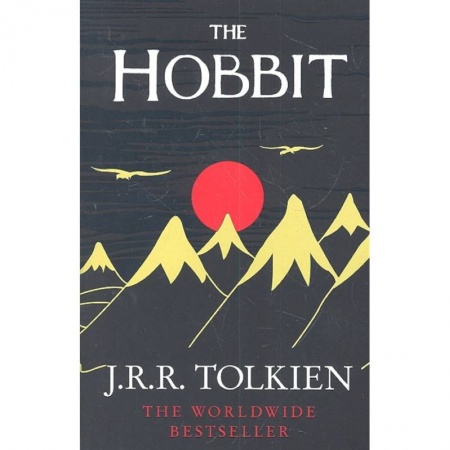 Изучение языков, книга Hobbit  (75th anniversary Ed.)  B