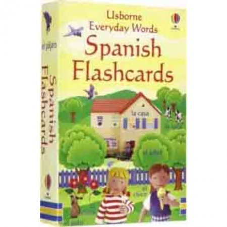 Изучение языков, книга Everyday Words Spanish Flashcards