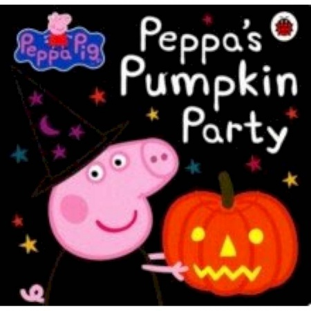 Изучение языков, книга Peppa's Pumpkin Party (board book