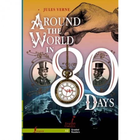 Изучение языков, книга Around the World in 80 Days. A2