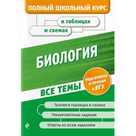 Школьникам и абитуриентам, книга Биология