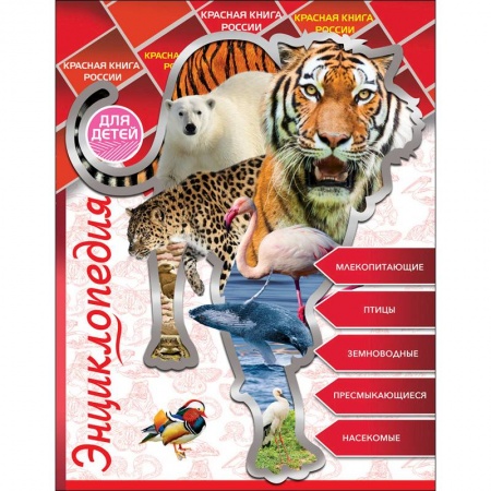 Познавательная литература, книга Энциклопедия для детей. Красная книга России