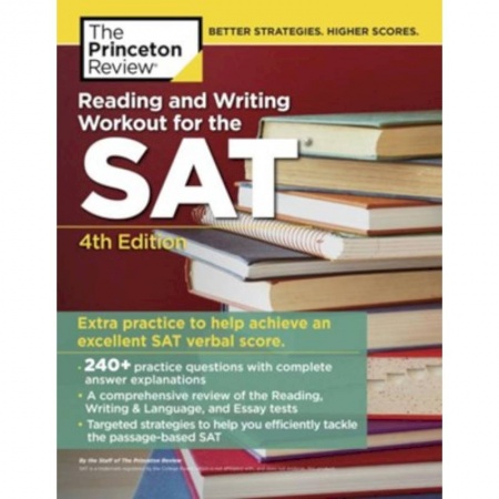 Изучение языков, книга Reading and Writing Workout for the SAT