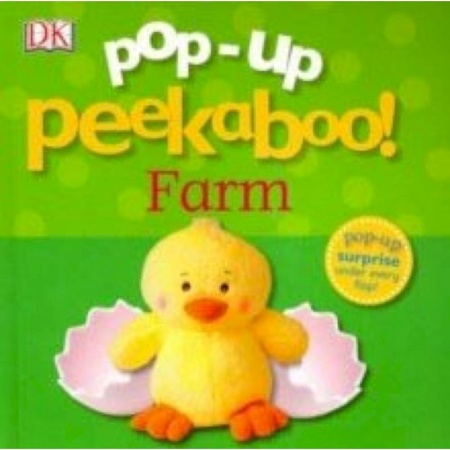 Изучение языков, книга Pop-Up Peekaboo! Farm (board book