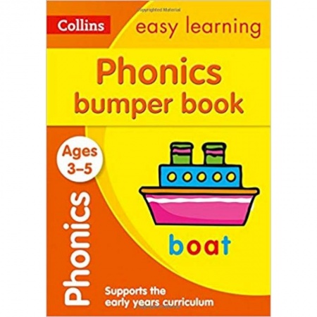 Изучение языков, книга Phonics Bumper Book. Ages 3-5