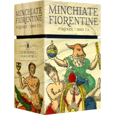 Гадания, толкования снов, книга Таро Флорентийское Минкиате. Minchiate Fiorentine -  Anima Antiqua